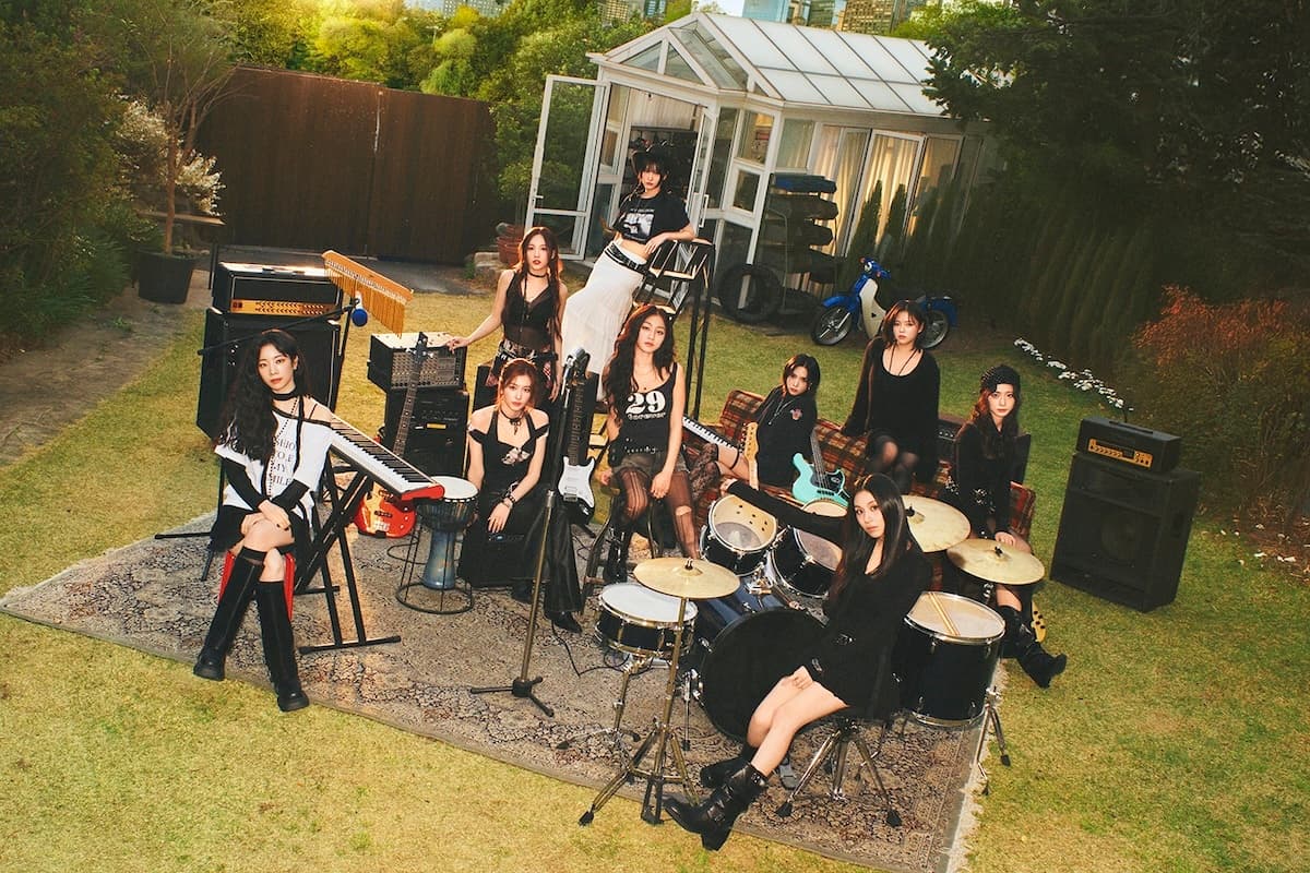 TWICEの集合写真